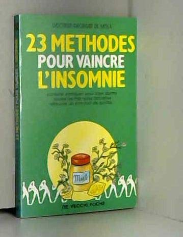 23 Methodes Pour Vaincre L'Insomnie book