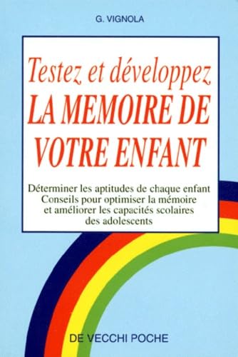 Tester et développer la mémoire de votre enfant Books