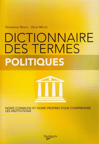 Le dictionnaire des termes politiques Books