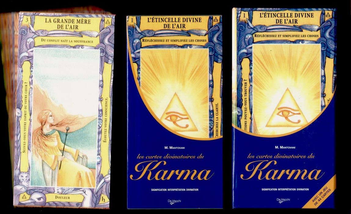 Les Cartes Divinatoires du Karma : Coffret Cartes + Livre book