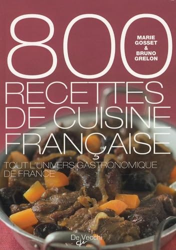 800 recettes de cuisine française book