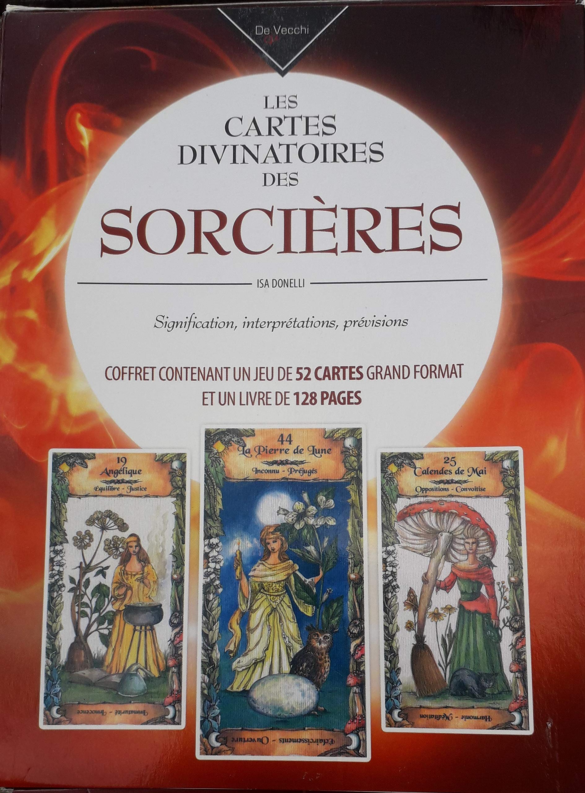 Les cartes divinatoires des Sorciers Books