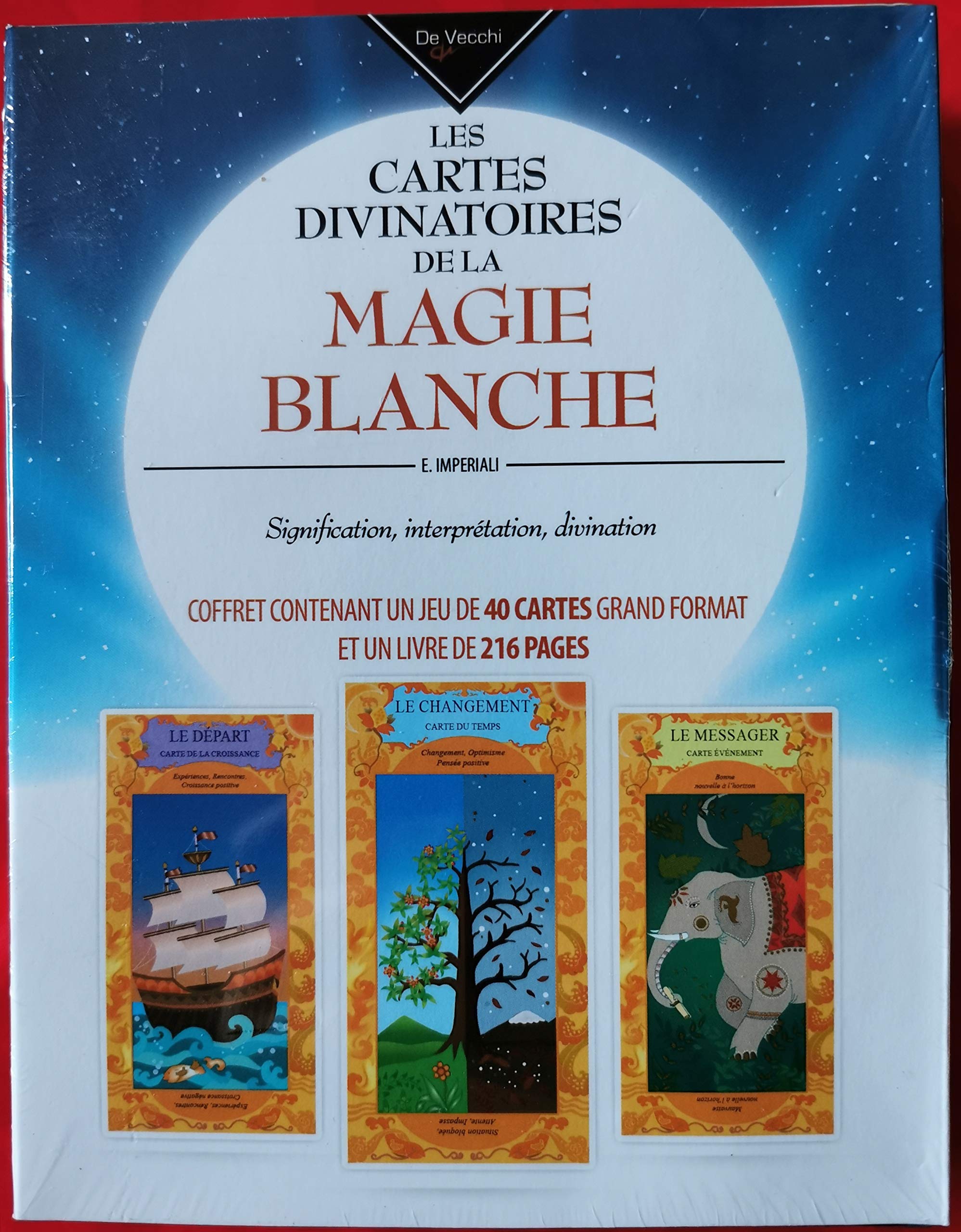 LES CARTES DIVINATOIRES DE LA MAGIE BLANCHE book