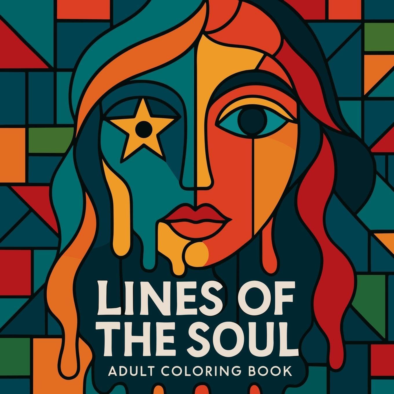 Lines of the Soul - Adult Coloring Book Hobbies & Crafts