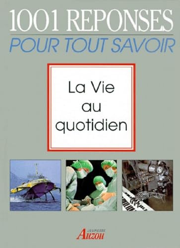La vie au quotidien book