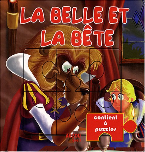 LA BELLE ET LA BÊTE LIVRE PUZZLE book