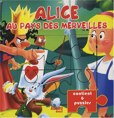 Alice aux pays des merveilles : Livre puzzles book
