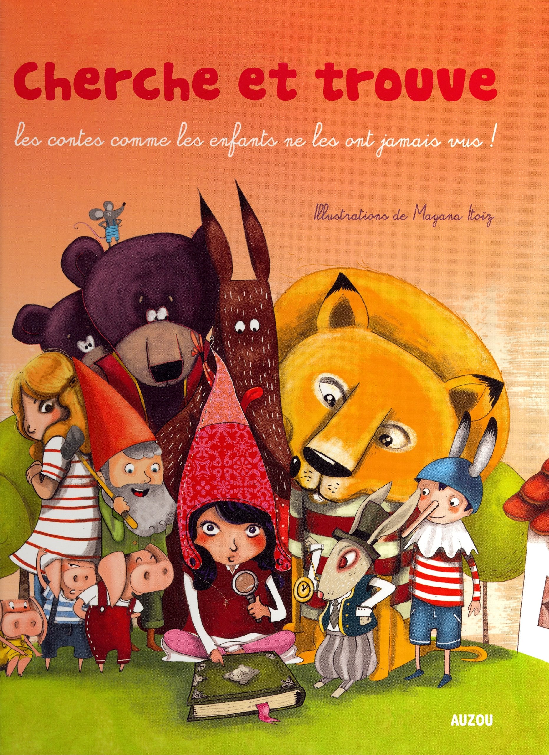 CHERCHE ET TROUVE - MES PLUS BEAUX CONTES book