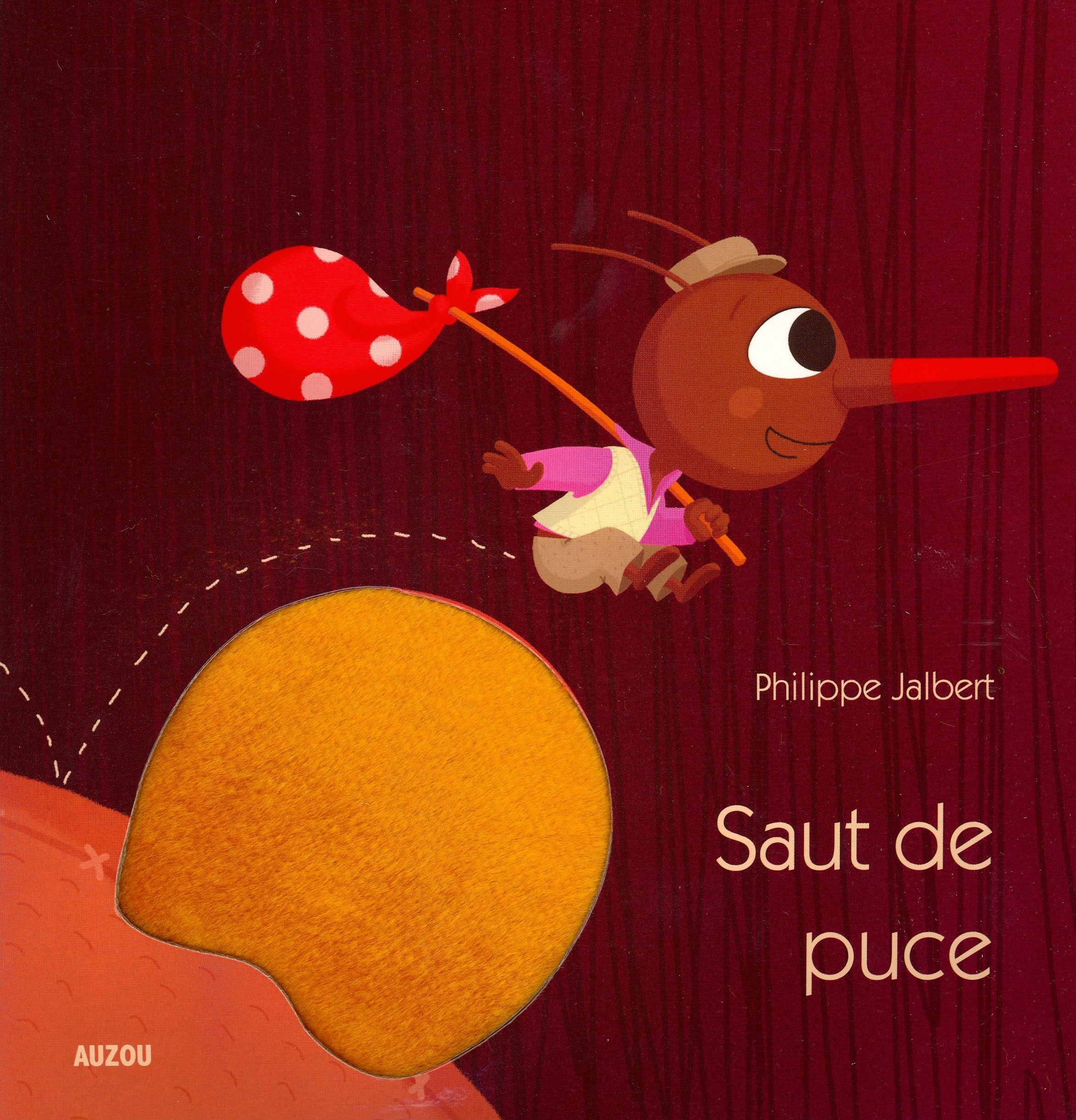 SAUT DE PUCE (Coll. ""Mes premières histoires à toucher"") book