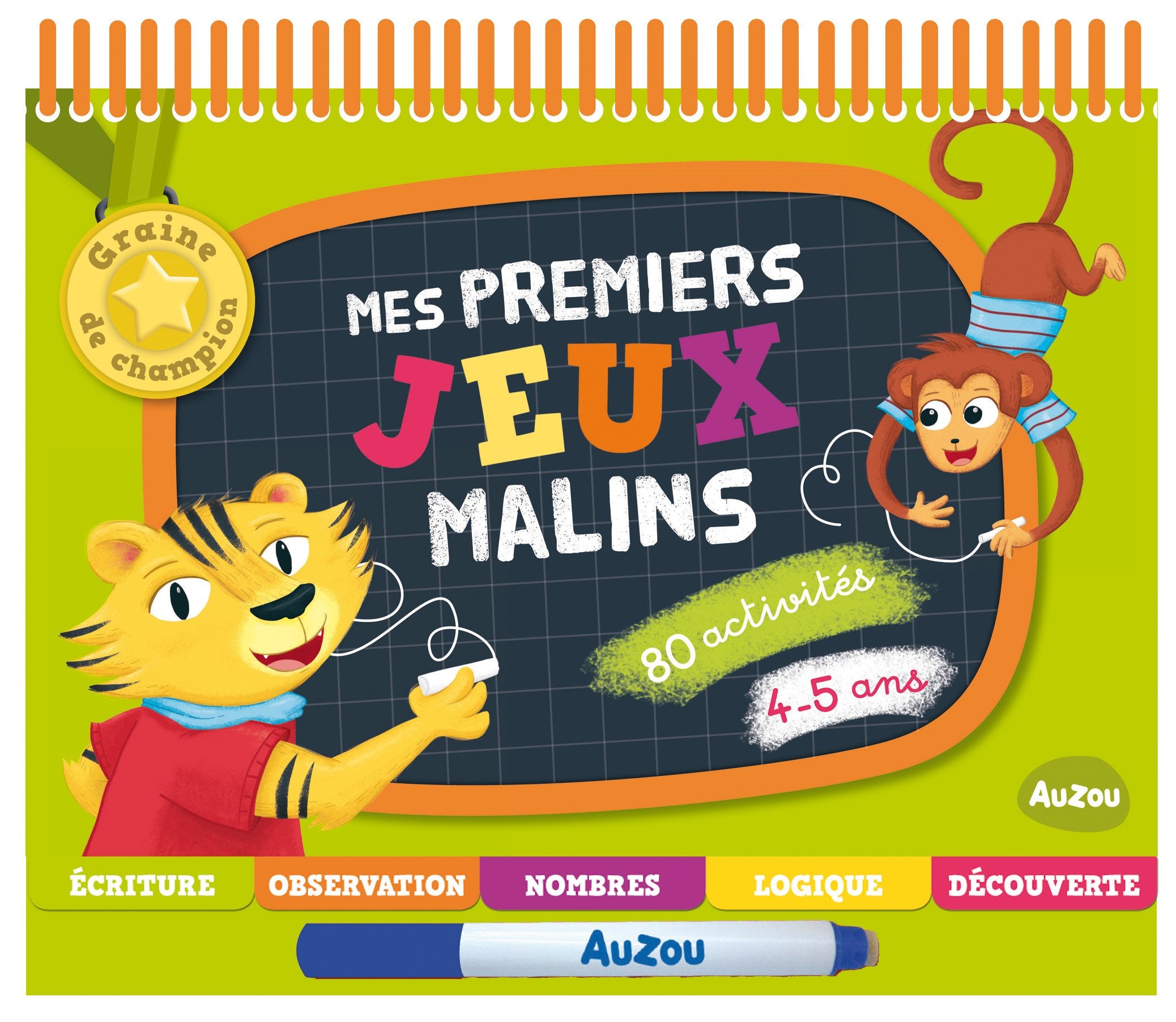 MES PREMIERS JEUX MALINS 4-5 ANS book