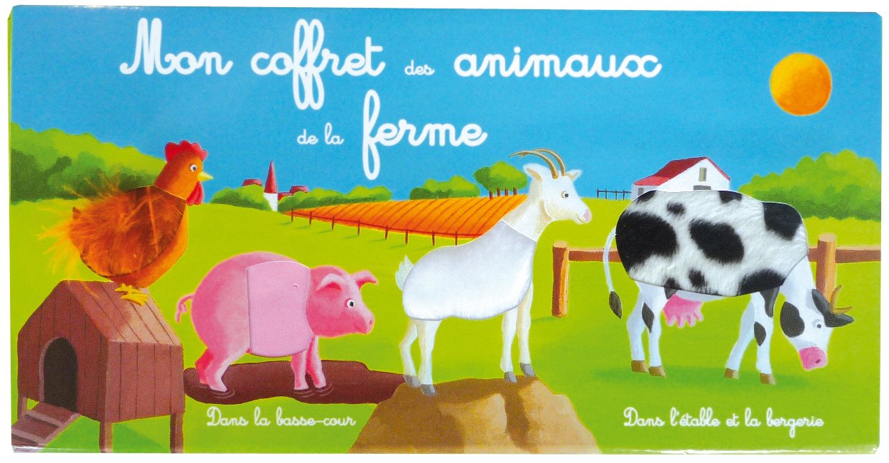 MON COFFRET DES ANIMAUX DE LA FERME (NOUVELLE EDITION) book