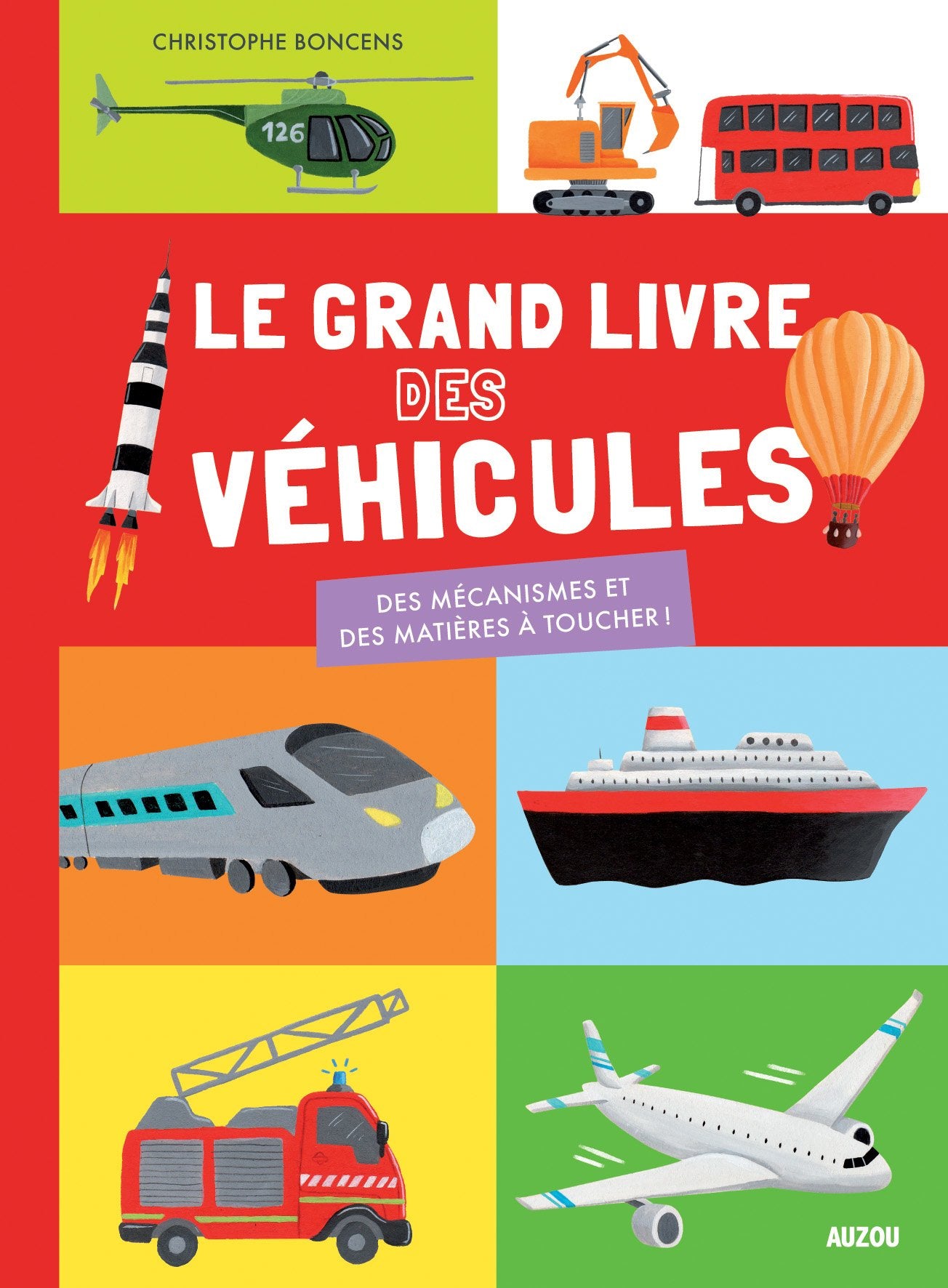 MON GRAND LIVRE DES VEHICULES Children's books