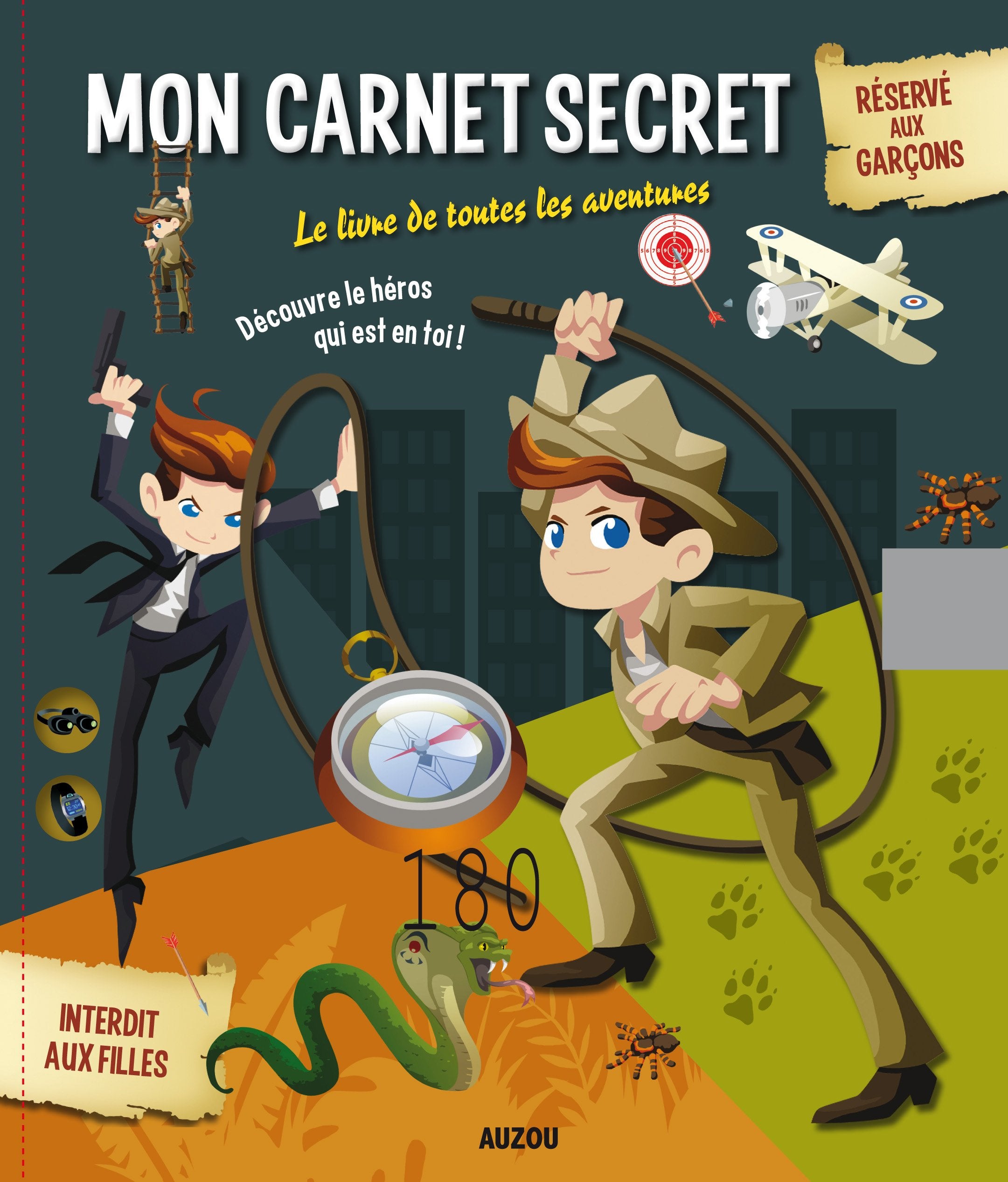 MON CARNET SECRET DE GARCON : LE LIVRE DE TOUTES LES AVENTURES ! Children's books