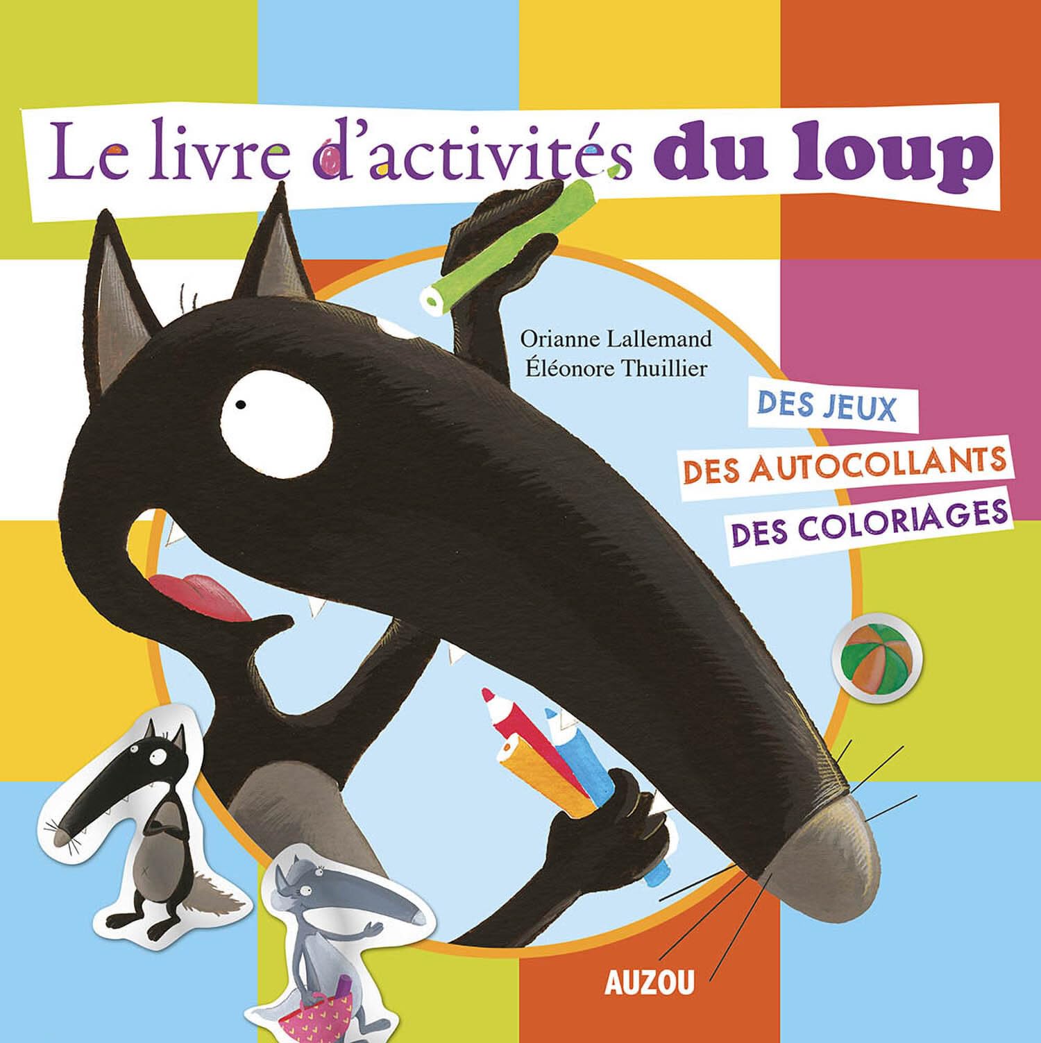 MON LIVRE D'ACTIVITES DU LOUP Children's books