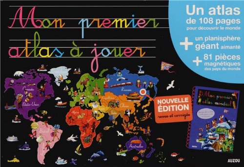 MON ATLAS DU MONDE (COLL. MA PREMIERE BOITE AJOUER) - EDITION 2013 Children's books
