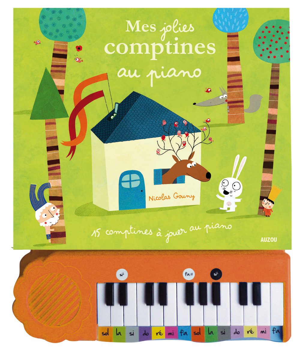 MON LIVRE PIANO - MES JOLIES COMPTINES AU PIANO Tiptoi & Games