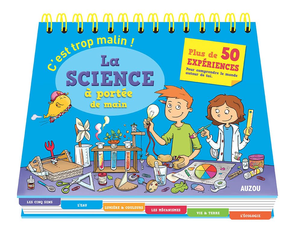 C'EST TROP MALIN ! LA SCIENCE À PORTÉE DE MAIN Tiptoi & Games