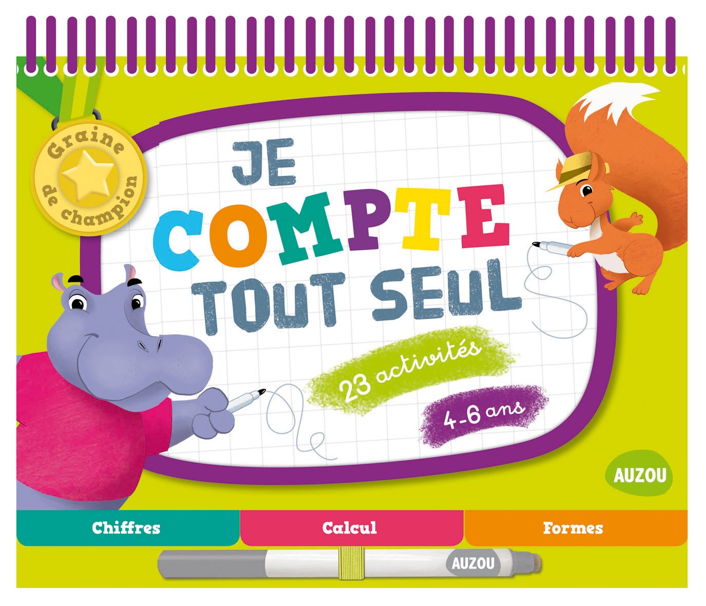 JE COMPTE TOUT SEUL (COLL. GRAINE DE CHAMPION) book