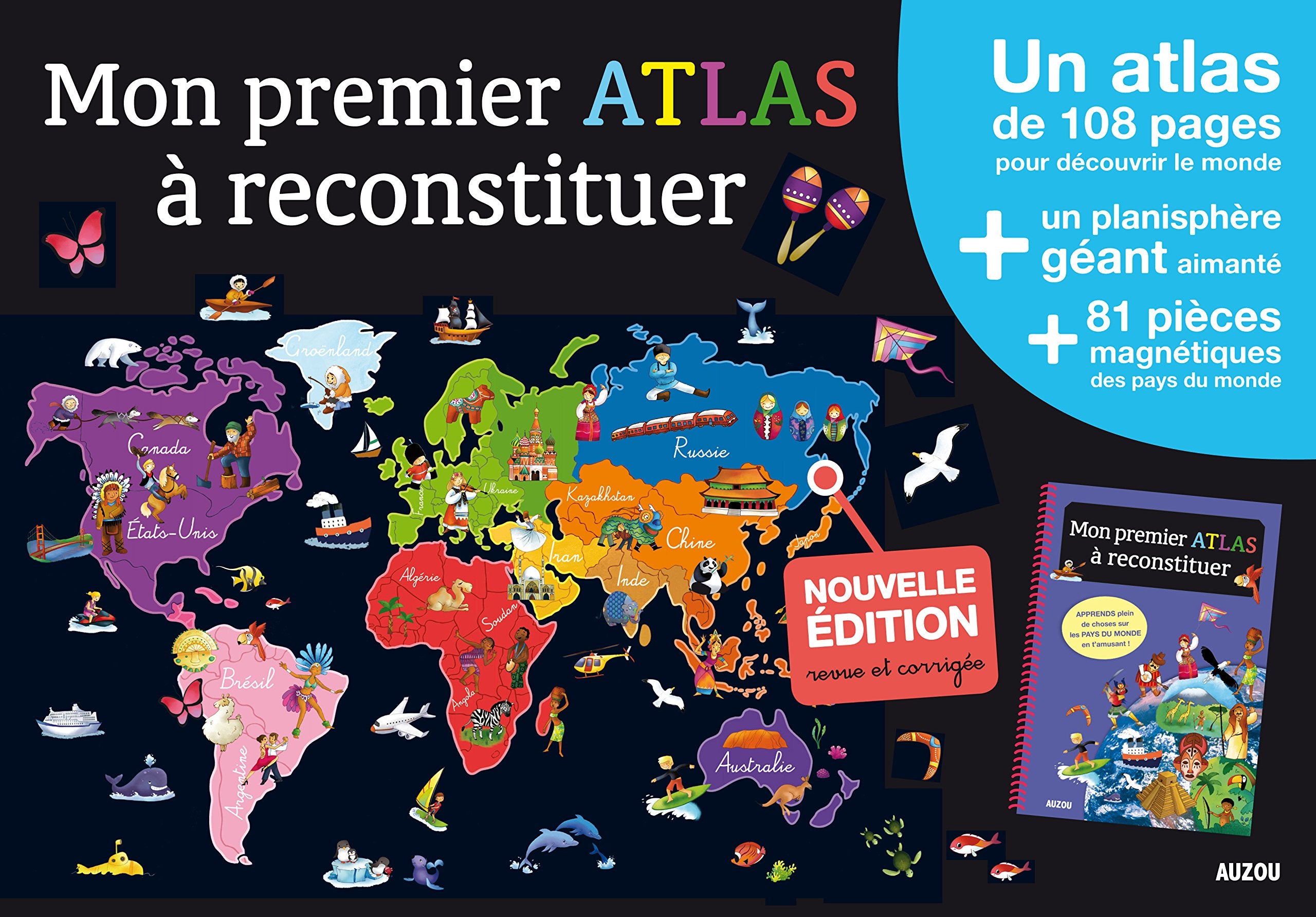 Mon premier atlas à reconstituer (nouvelle éd.) book