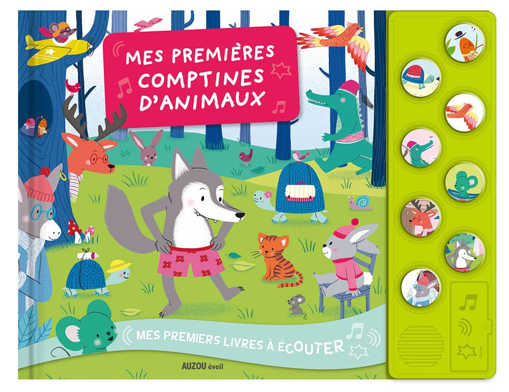 MES PREMIERS LIVRES À ÉCOUTER - MES PREMIERS COMPTINES D'ANIMAUX Tiptoi & Games