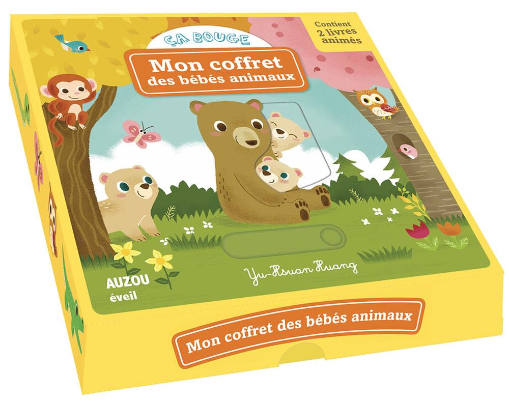 MON COFFRET DES BÉBÉS ANIMAUX (COLL. CA BOUGE) book