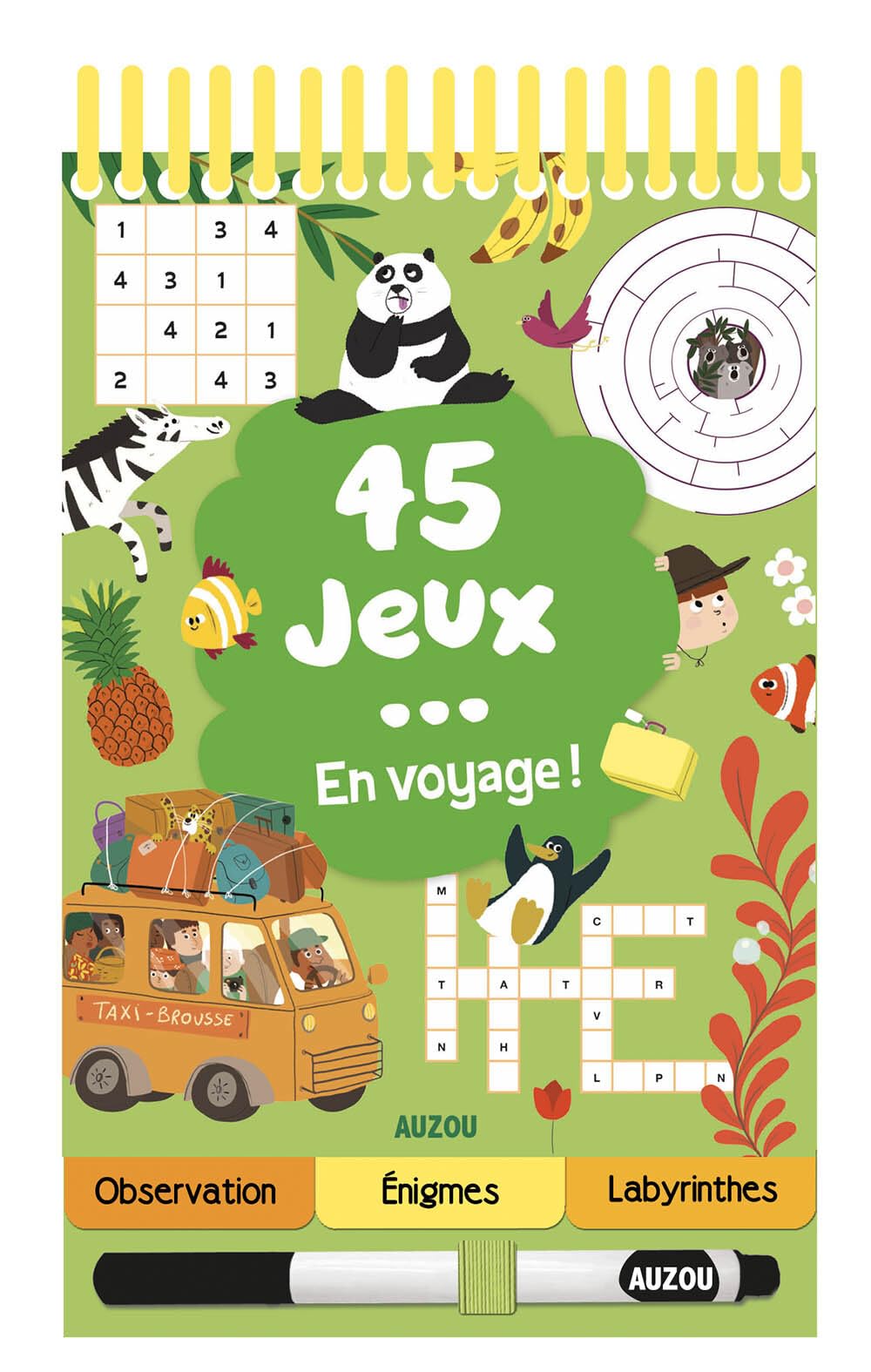 45 JEUX... EN VOYAGE ! book