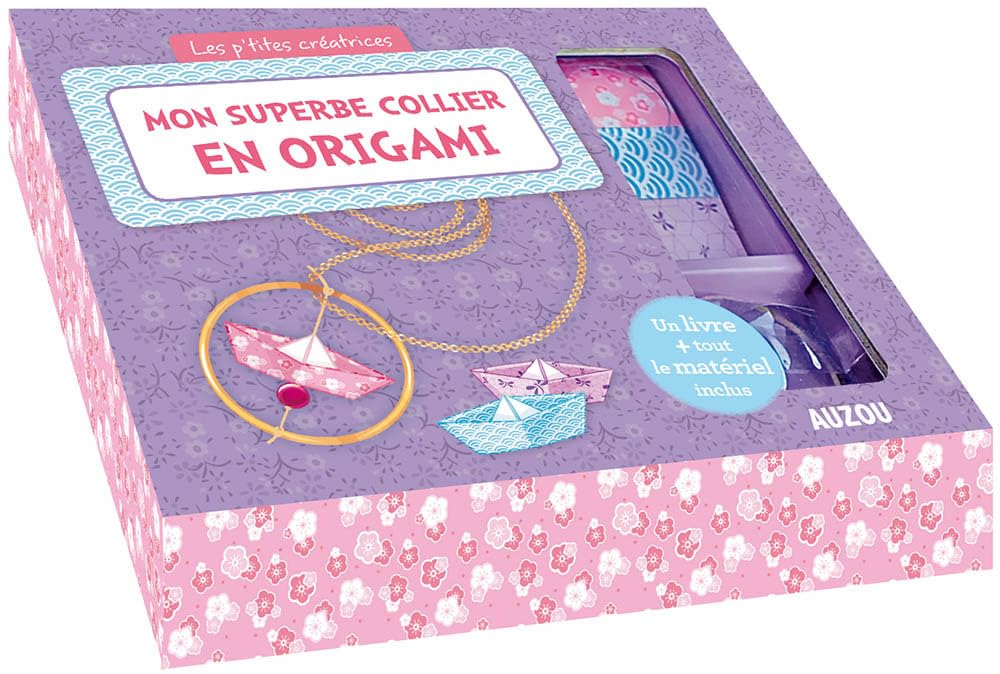 MON SUPERBE BIJOU - LES P'TITES CREATRICES - MON SUPERBE COLLIER EN ORIGAMI book