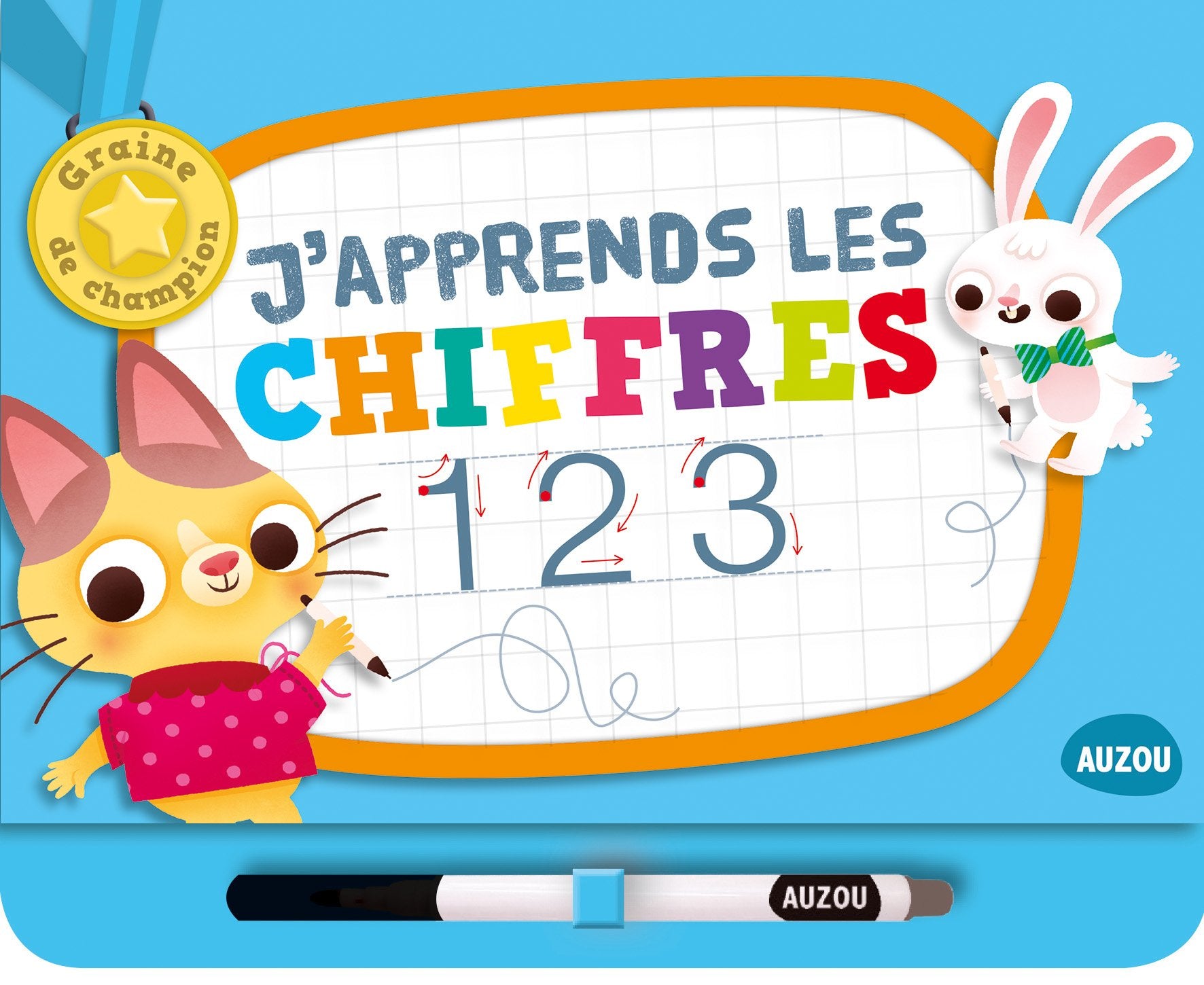 J'APPRENDS LES CHIFFRES (COLL. GRAINE DE CHAMPION) book