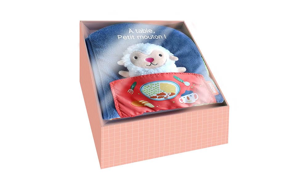 A TABLE, PETIT MOUTON (LIVRE-TISSU) book