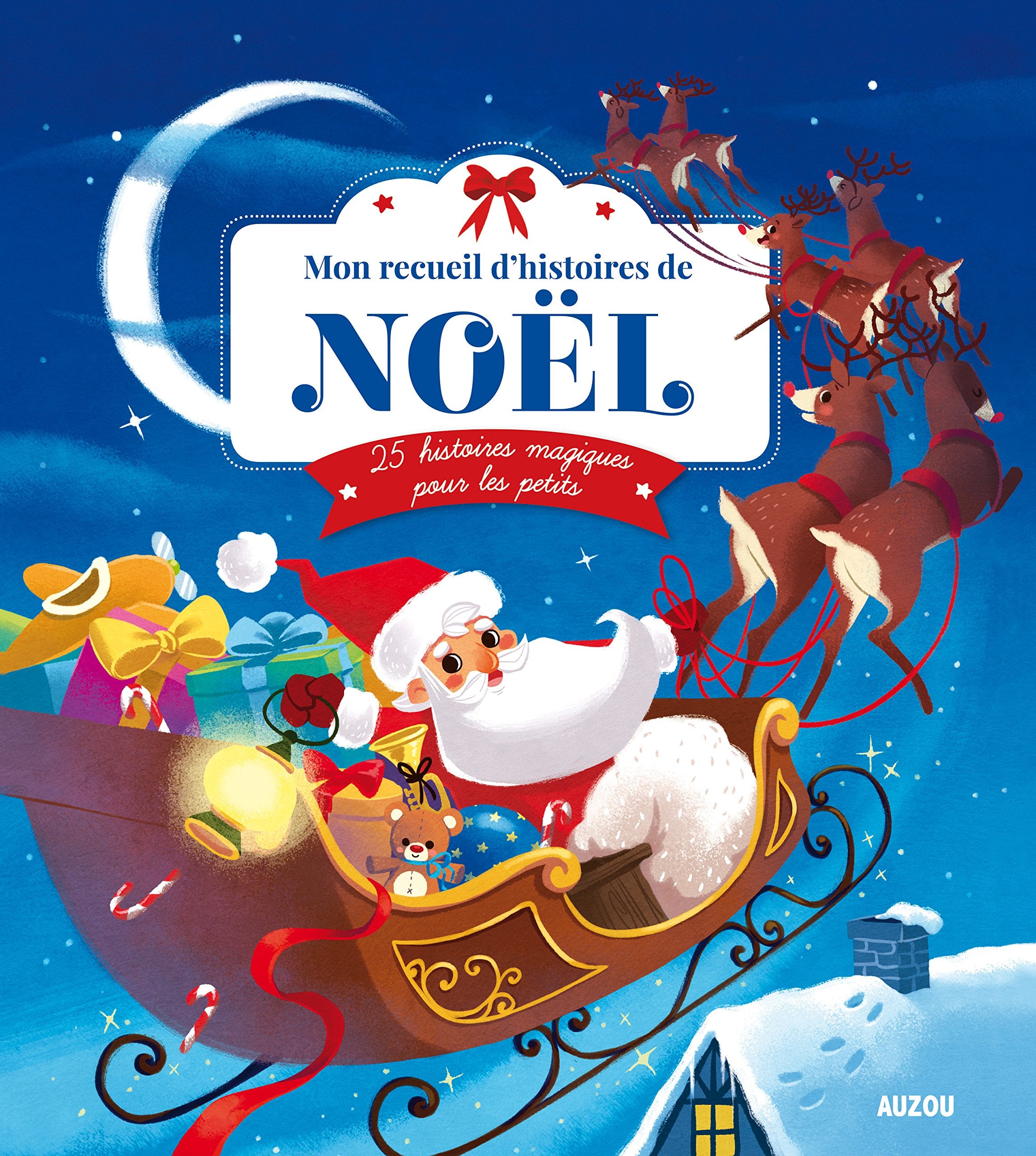 Mon recueil d'histoires de Noel: 25 histoires magiques pour les petits Contemporary literature