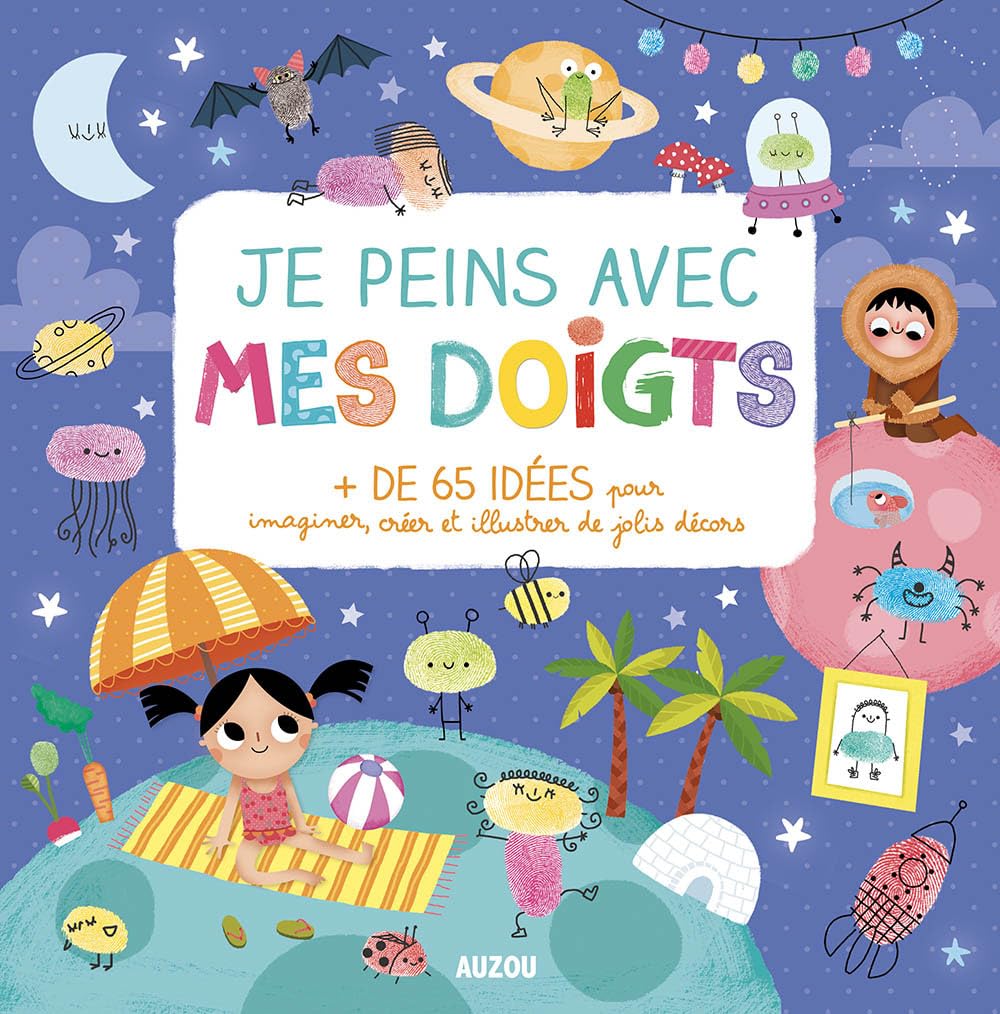 JE PEINS AVEC MES DOIGTS - NOUVELLE EDITION Children's books
