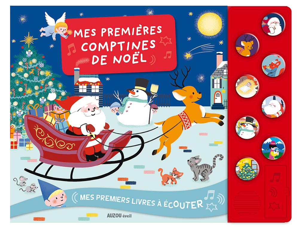 MES PREMIERS LIVRES À ÉCOUTER - MES PREMIERS COMPTINES DE NOEL Tiptoi & Games