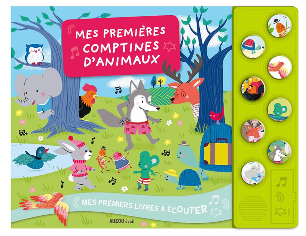 Mes premiers livres à écouter - Mes premiers comptines d'animaux Non-fiction