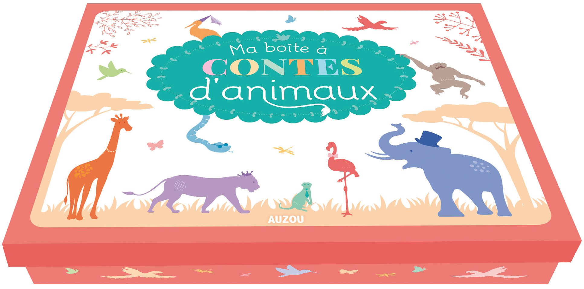 MA BOITE A CONTES D'ANIMAUX: 5 volumes Children's books