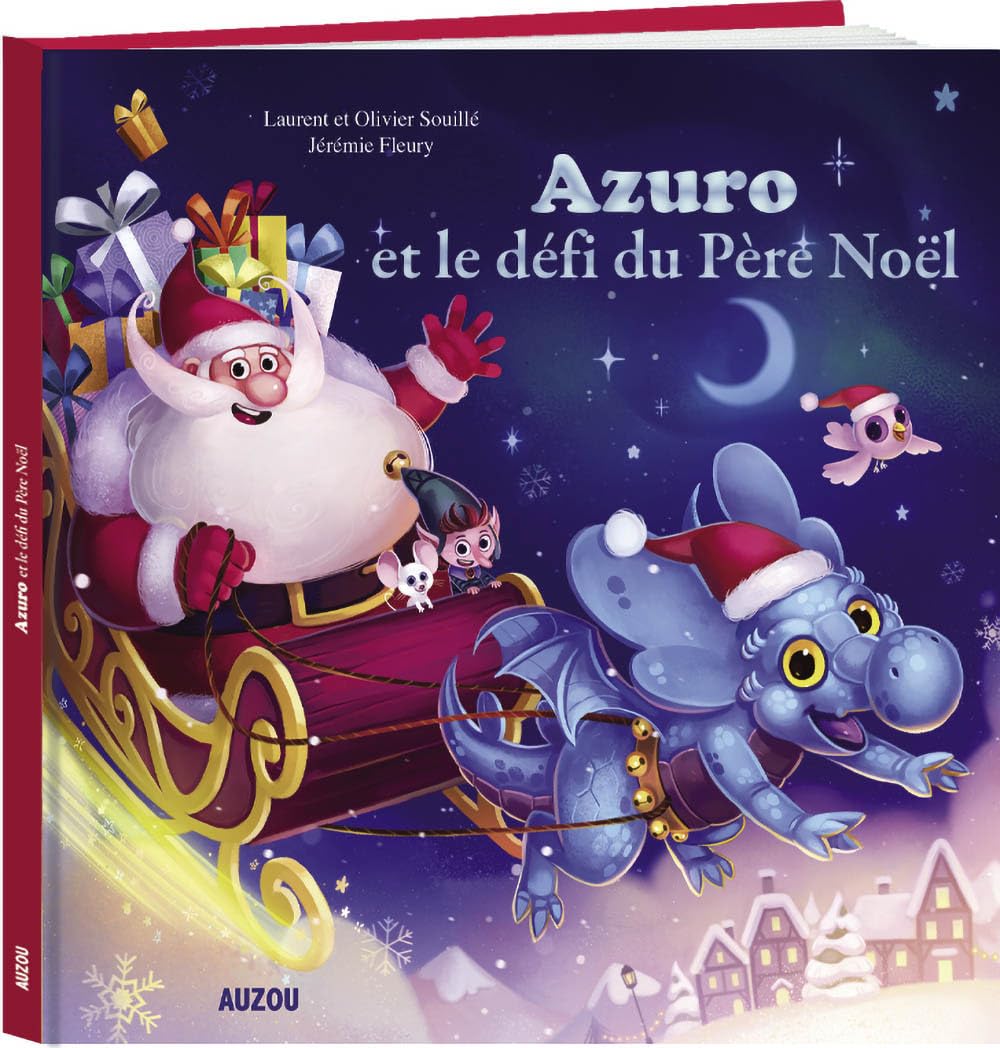 AZURO ET LE DEFI DU PERE NOEL Children's books