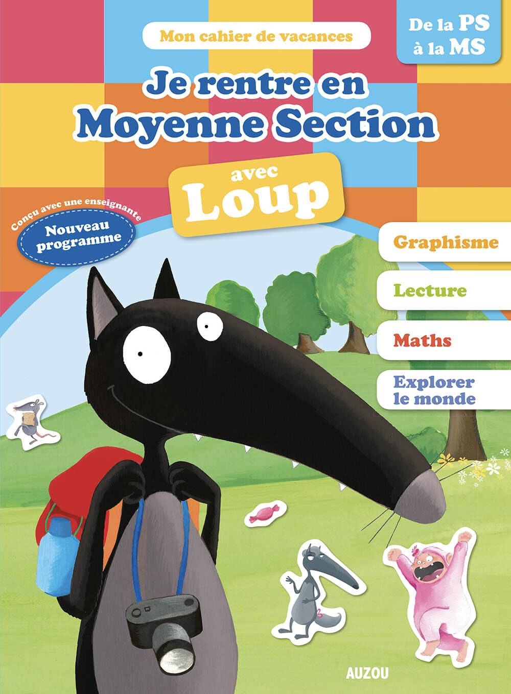 Je rentre en Moyenne Section avec Loup book