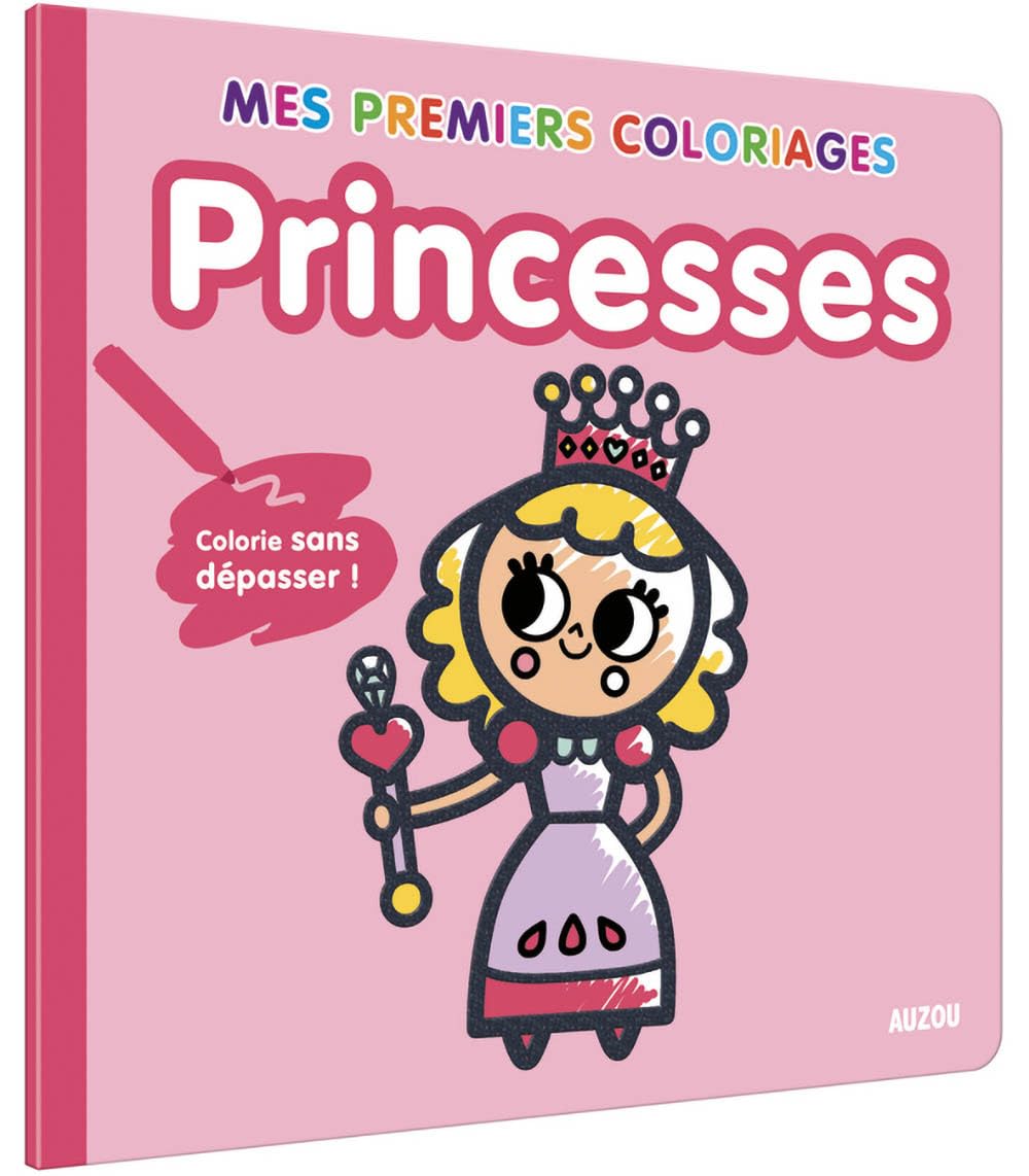 MES PREMIERS COLORIAGES - PRINCESSES book