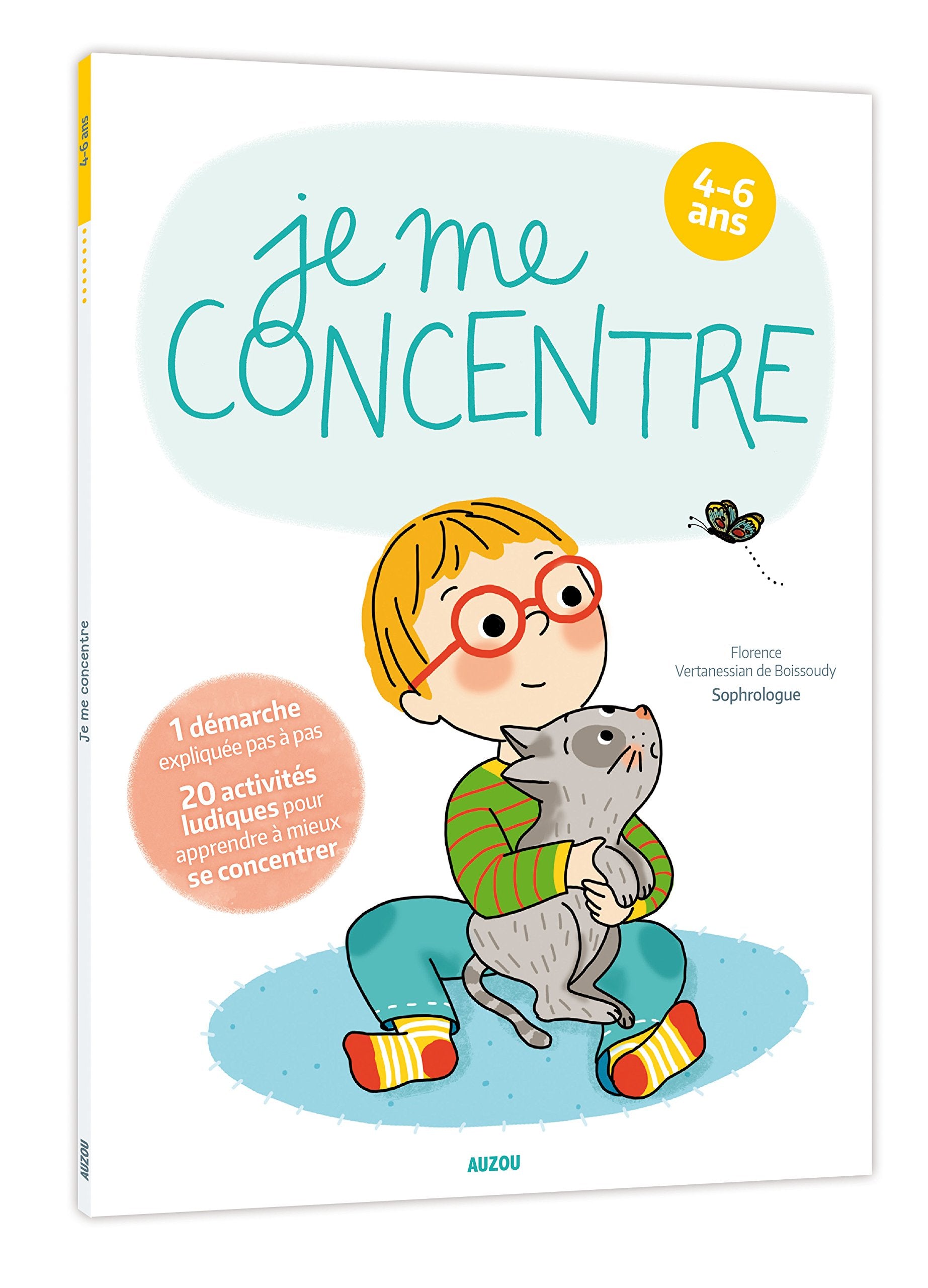 Je me concentre 4-6 ans- Cahier de vacances book