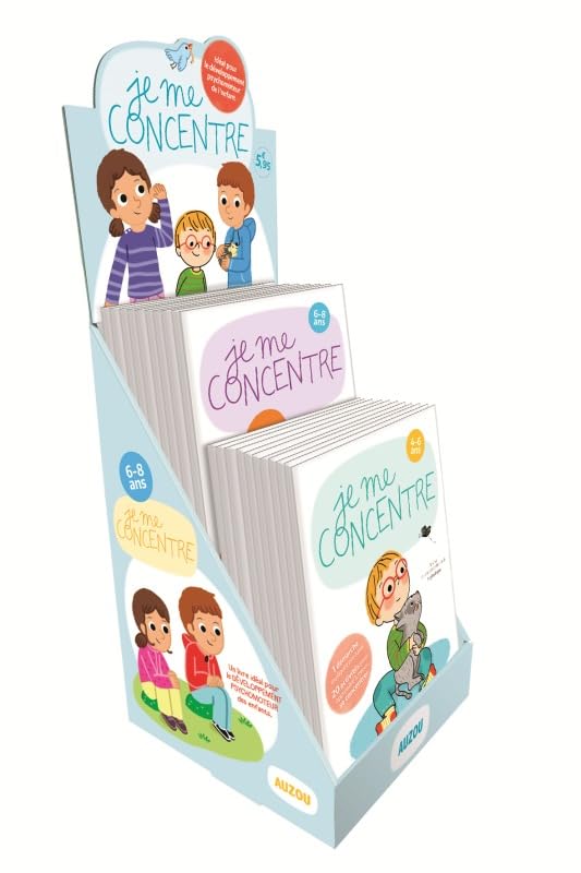 PLV PLEINE DE TABLE JE ME CONCENTRE (14 EX) book