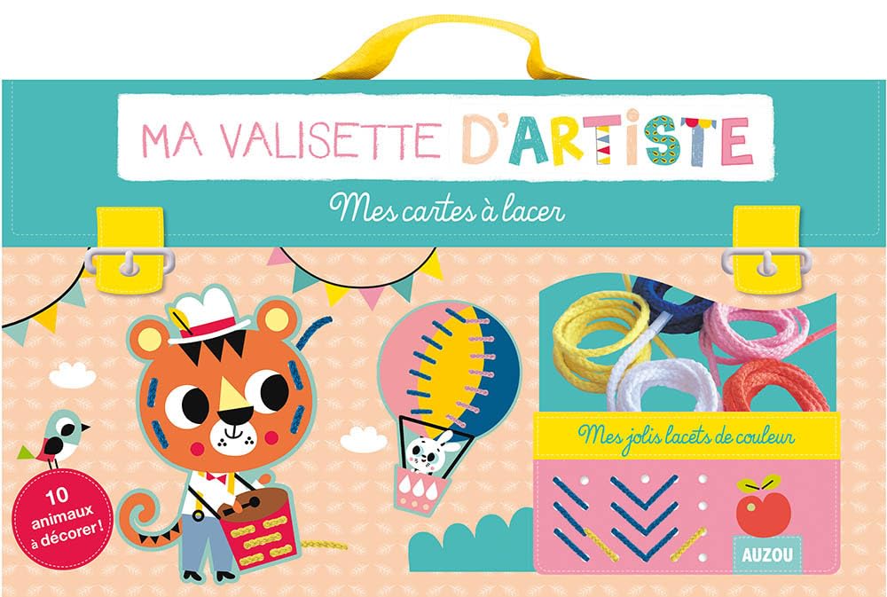 MES CARTES À LACER (COLL. MA VALISETTE D'ARTISTE) book
