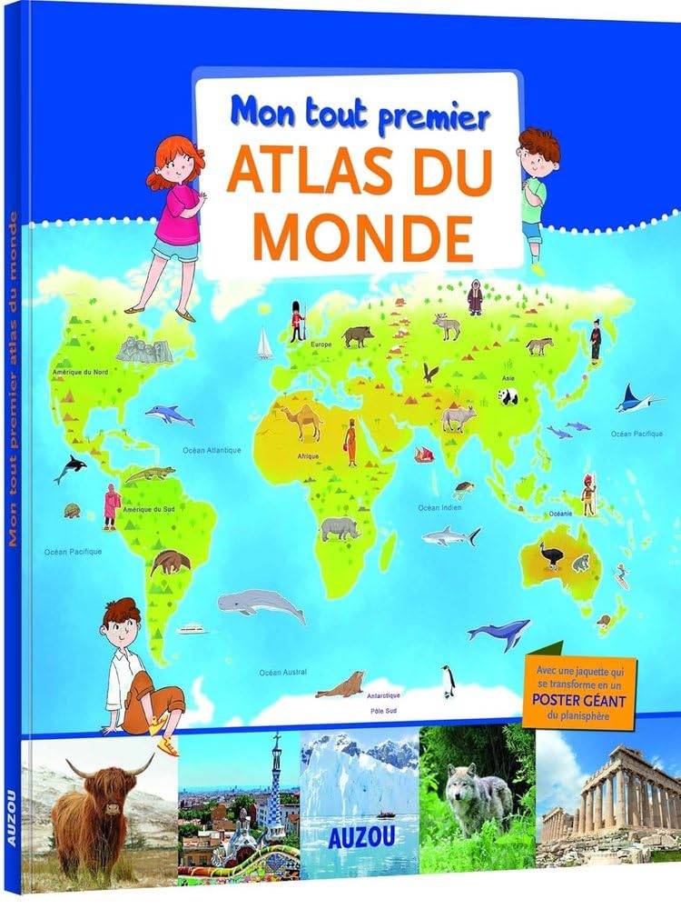 MON TOUT PREMIER ATLAS DU MONDE Non-fiction