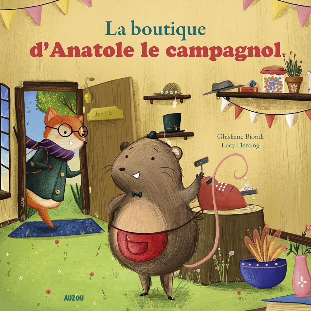LA BOUTIQUE D'ANATOLE LE CAMPAGNOL Children's books