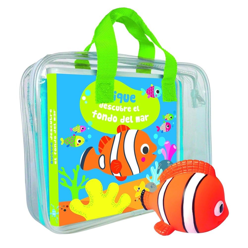 Libro de baño. Quique descubre el fondo del mar Parents & Children