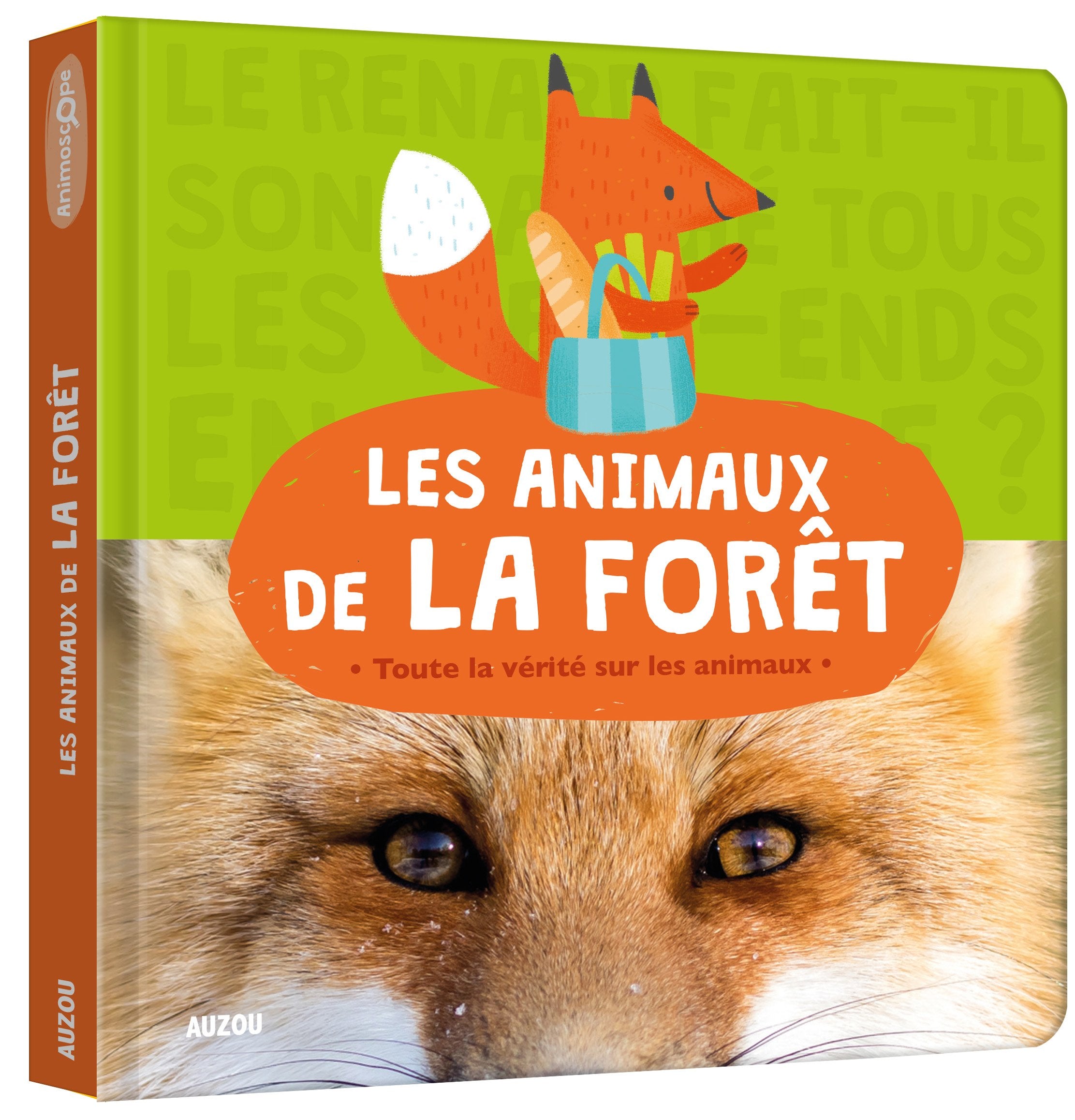 ANIMOSCOPE - LES ANIMAUX DE LA FORÊT Children's books