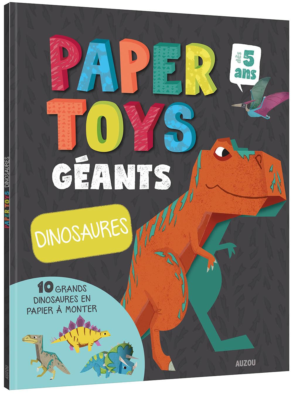 Papertoys géants - Dinosaures book