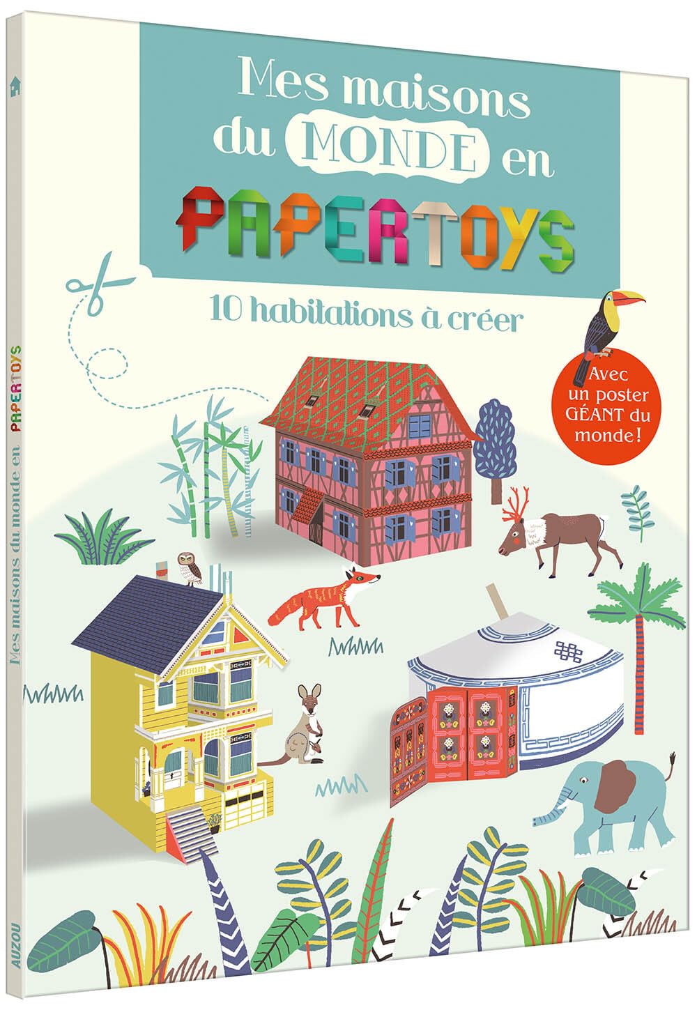 Les maisons du monde en papertoys Geology & Geography