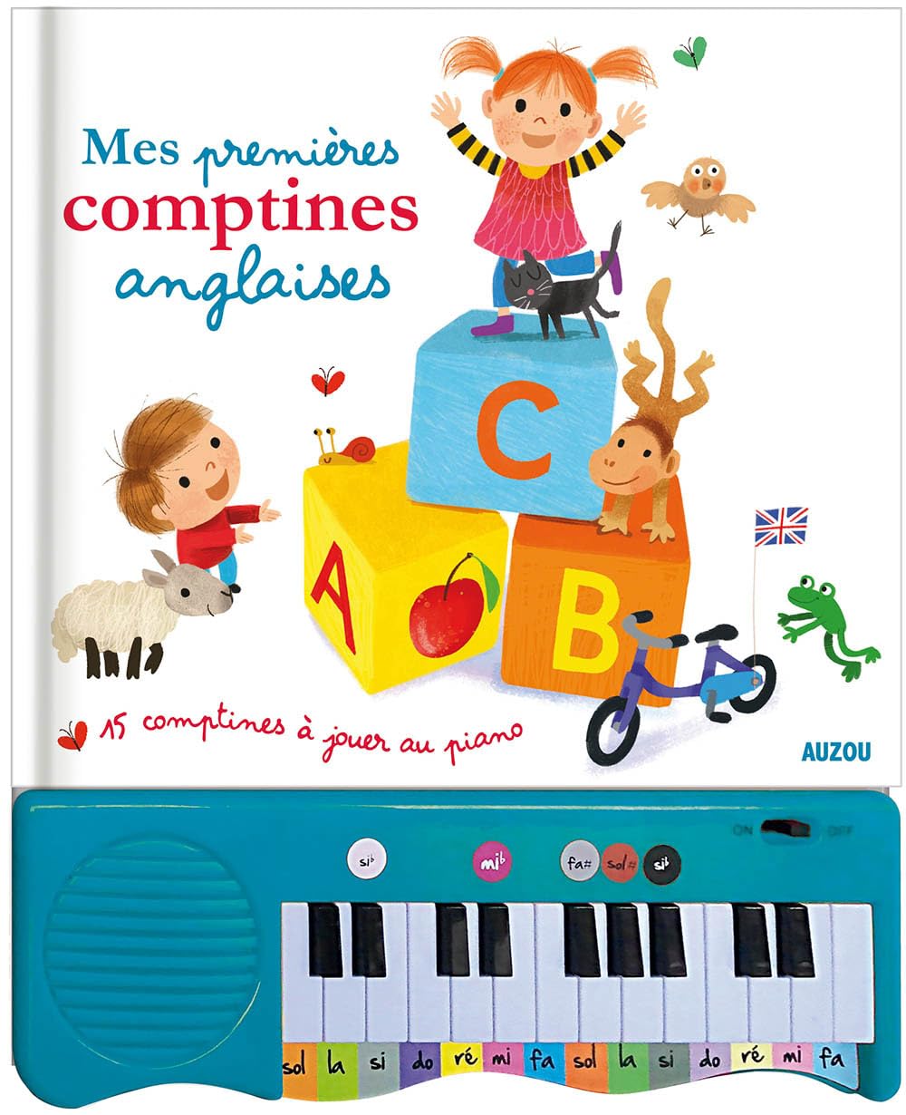 MON LIVRE PIANO - MES PREMIERES COMPTINES ANGLAISES Tiptoi & Games