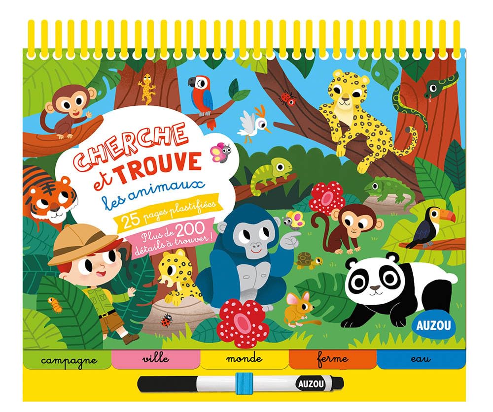 Cherche Et Trouve Les Animaux (Éd.2018) book