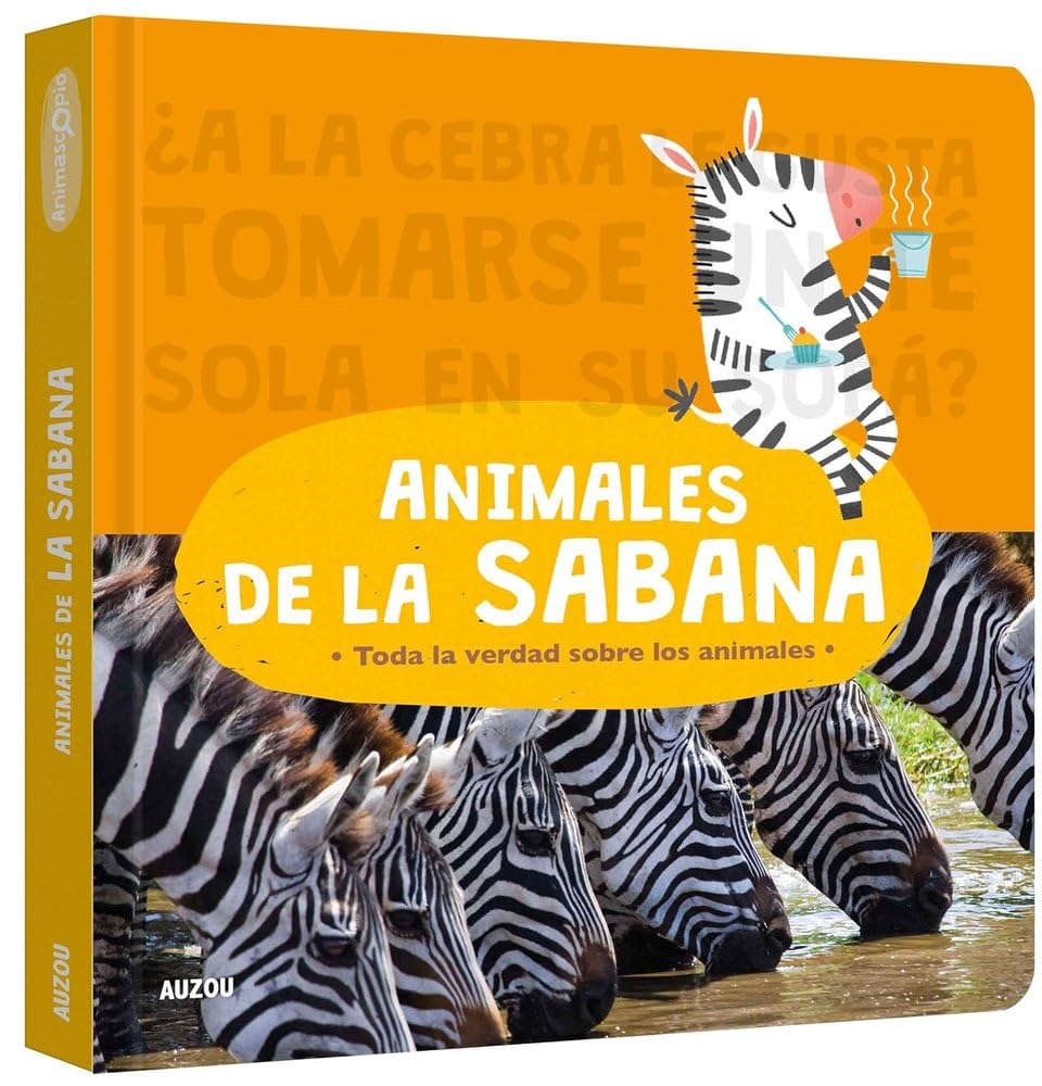 Animascopio. Animales de la sabana Children's books