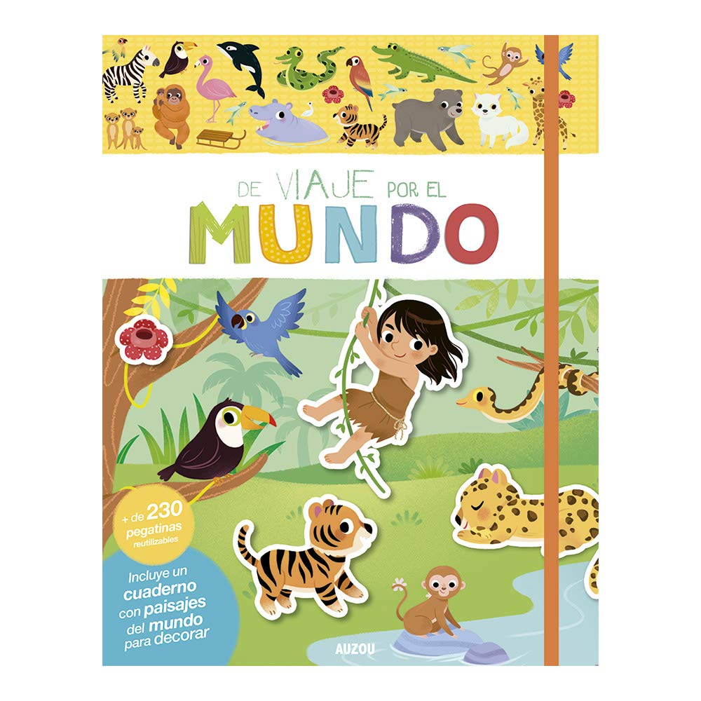 Mi primer libro de pegatinas. De viaje por el mundo book